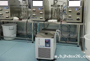 生物公司采购十八台精密冷水机LX-1000